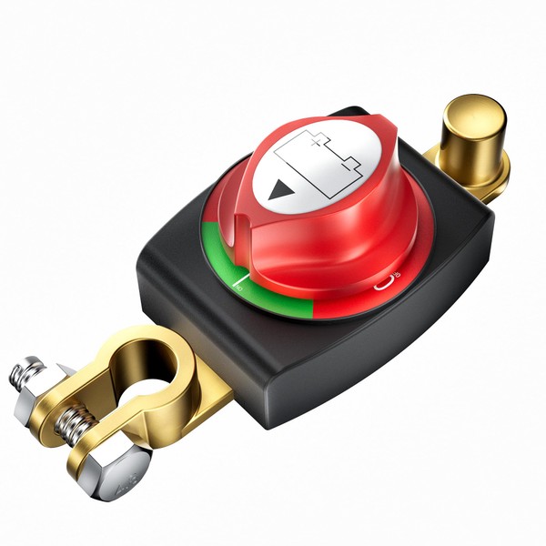 DMTVAL Top Post Battery Disconnect Switch – 12V and 48V