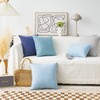 Home Brilliant Lined Linen Cushion Covers Set of 2 Decorative