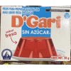 D'Gari 3 D'GARI Gelatin Dessert Sugar Free Strawberry. Gelatina Light