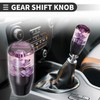 Motoforti 1 Set Universal Car Manual Auto Shift Knob Acrylic