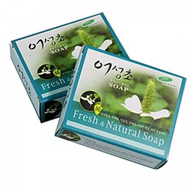 Natural beauty soap, Houttuynia cordata bath soap, beauty soap, natural soap / 천연미용비누 어성초 목욕비누 미용비누 천연비누