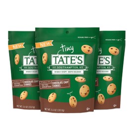 Tate's Bake Shop Tiny Tate's Chocolate Chip Cookies, 3-5.5 oz Bags