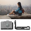 Aluminium Alloy L Quick Release Plate Vertical Shooting Handle Multihole