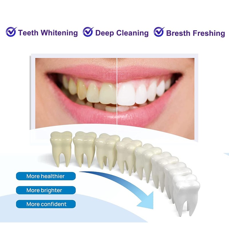 Purple Toothpaste, V34 Purple Toothpaste Whitening, Purple Teeth Whitening Toothpaste,
