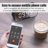 Portable Mini Voice Broadcast Alarm Clock with Wireless Bluetooth Card