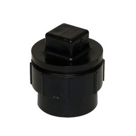 2 Inch ABS Cleanout Adapter ABS Construction