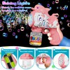 Babuloo Dolphins Bubble Gun for Kids, Portable Bubble Machine 10000+