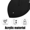 DONGKER Sword Holder, 1 Piece Acrylic Sword Wall Mount, Axe