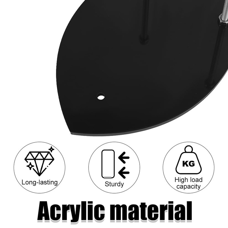 DONGKER Sword Holder, 1 Piece Acrylic Sword Wall Mount, Axe