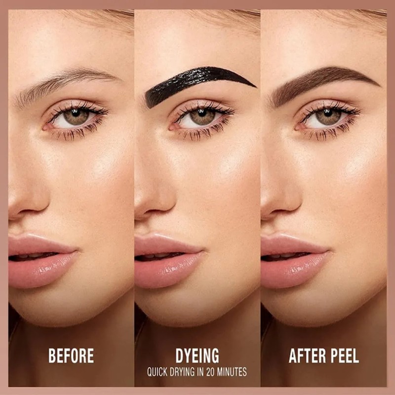Gel De Tinte De Cejas Para Mujer, Impermeable, Y Definidas