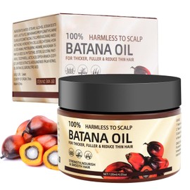 Batana Oil for Hair Growth,120ml Raw Batana Oil,Pure Botana Hair Butter Hair Growth Oil,Organic Batana Oil for Healthier,Thicker,Fuller Hair,Nourishes Dry Scalp and Damaged Hair