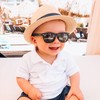 Baby Sunglasses with Flexible Frame and Adjustable Strap, Polarized -