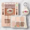 Clio 클리오 뮤즈 마스터 팔레트 +복주머니 키링 [02 꽃가마코랄+복주머니 키링]