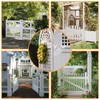 Rasugarlary 4 Set Heavy Duty Gate Hinges, Wall Mount Gate