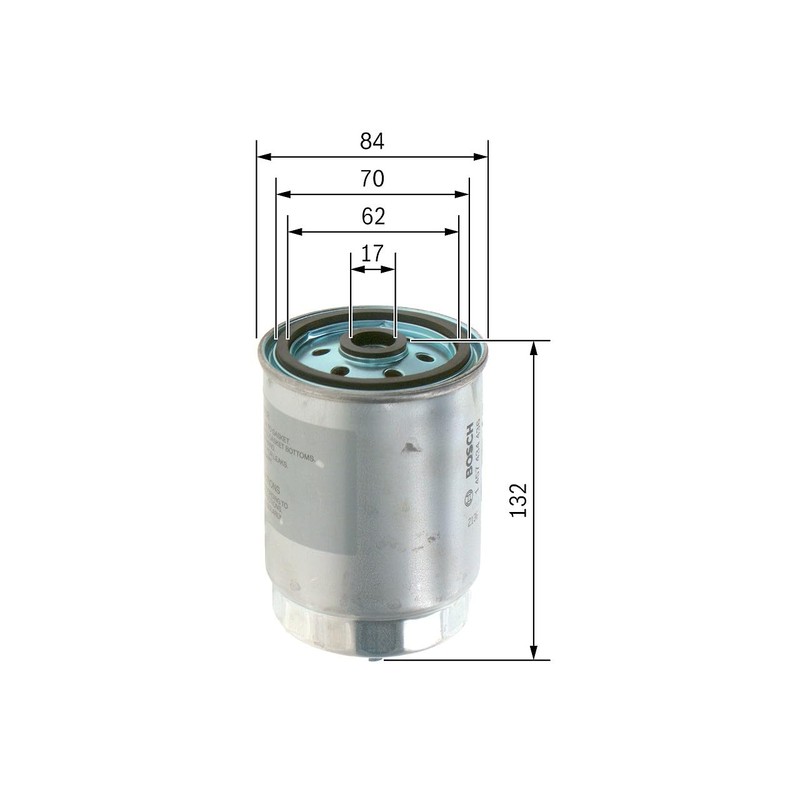 Bosch 1457434436 Fuel Filter
