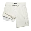 maamgic Mens Swim Trunks with Compression Liner 9 inch Quick