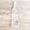 Bottle Acrylic Bottle Opener Templates, Woodworking Router Template, Router Jig,