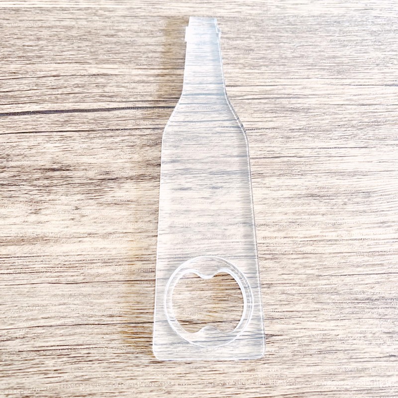 Bottle Acrylic Bottle Opener Templates, Woodworking Router Template, Router Jig,