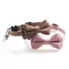 DUORUIMI Cat Collar with Bell Bow Tie Safety Quick Release