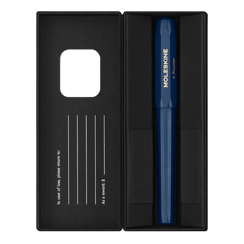 Moleskine x Kaweco, Penna Roller Ricaricabile in Plastica ABS, per