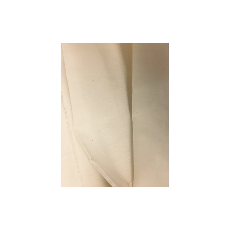 Cotton Muslin Woven Sew-On Ivory Light Weight, 3 Yards x