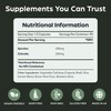 Certified Organic Spirulina & Chlorella Capsules | 1000 mg per