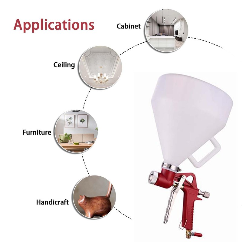 YSIL Drywall Texture Sprayer Hopper Gun Texture Sprayer Paint Sprayer