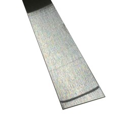 Grade 304 Stainless Steel #4 Brushed Sheet Metal Gap Filler Finishing Strip Trim, 20ga (48 inch Long, 2.75 inch Wide)