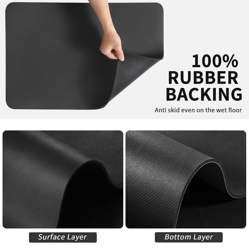 HotLive Coffee Mat - Absorbent Hide Stain Rubber Backed Dish
