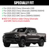 JERBOR 2Pack Silicone Stake Pocket Covers for GMC Canyon/Chevy Colorado