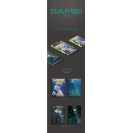 EXO Baekhyun Bambi 3rd Mini Album PhotoBook Version Random Cover CD+1p Poster+2p Folding Poster+88p PhotoBook+24p Lyrics Book+Clear Card+1p Film+1p Post+PhotoCard+Message PhotoCard Set+Tracking