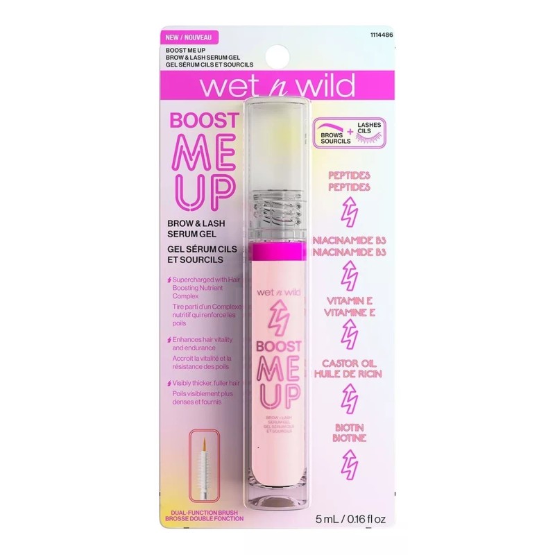 Wet n Wild Serum Para Pestañas Boost Me Up Brow