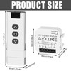 Wireless Roller Shutter Control Retrofit Set, Smart Blind Switch Compatible