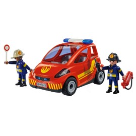 PLAYMOBIL City Action 71035 Fire Brigade Small Car with Removable Windscreen from 4 Years