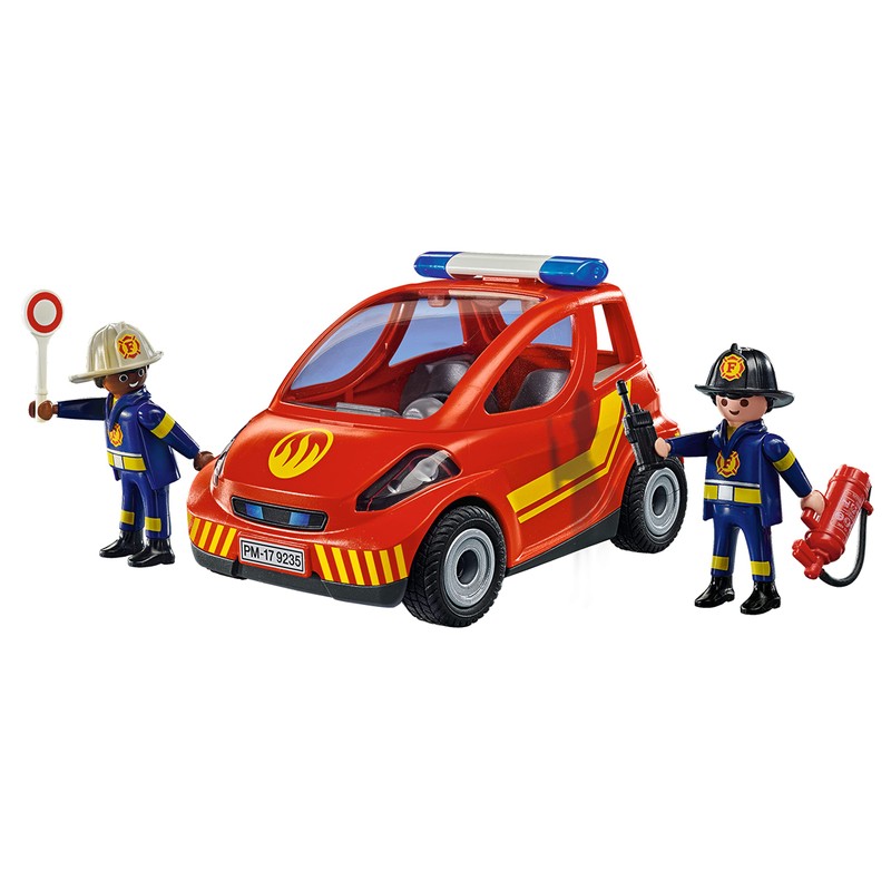 PLAYMOBIL City Action 71035 Fire Brigade Small Car with Removable