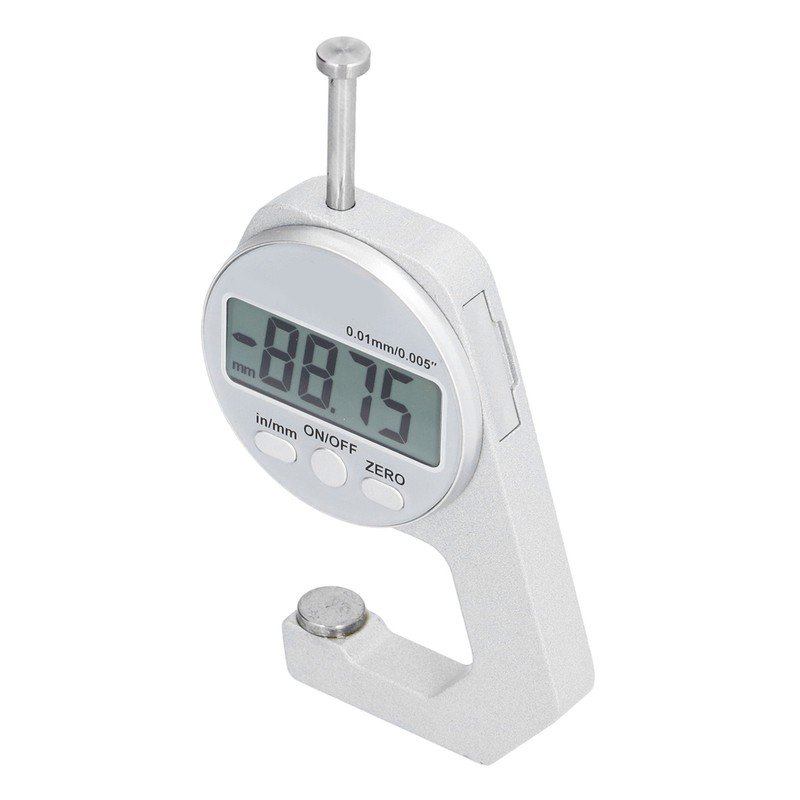 Digital Thickness Gauge LCD Large Low Power Consumption Convenient Sturdy