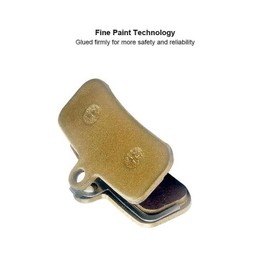 Baceyong 1 Pair Motorcycle Brake Pads for Light Be-e-Sur-Ron Gold Motorcycle Brake Pads with 4 mm / 0.15 Inch Thickness