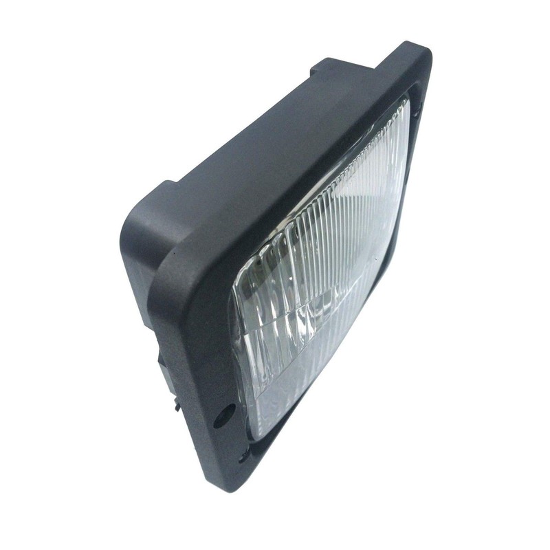 Headlight 12 V 24 V E20 IP54 with High Beam,