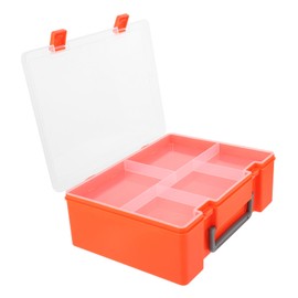Operitacx Rectangle Parts Storage Box Durable Organizer for Jewelry and Items Lightweight Compartment Organizer for Home Use Easy to Store and Use