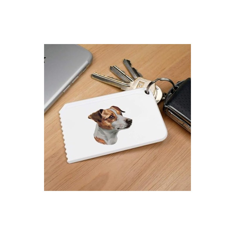 Azeeda 'Jack Russel Terrier Side View' Plastic Ice Scraper (IC00038502)