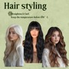RUNATURE Real Hair Extensions Micro Ring Blonde 30 cm Short