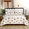 SDIII 3PCS Cute Elephant Cooling Comforter Full Size, Silky and
