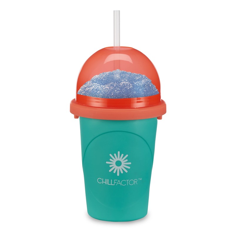 ChillFactor slushy maker Neon Green - Reusable slushy maker cup,