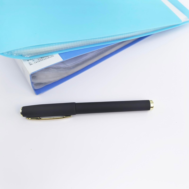 Fengtaiyuan 07P18x6, Black Gel Ink Rollerball Pens - Comfortable Non-Slip