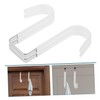 FUNOMOCYA 2pcs Over The Door Hooks No Drill Coat Hanger