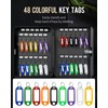 Uniclife 48-Key Steel Key Cabinet with 2 Unlocking Keys Wall
