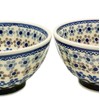 Bunzlauer Multi-Purpose Bowls 13.5 cm Ribbed Set of 2 (Leonie