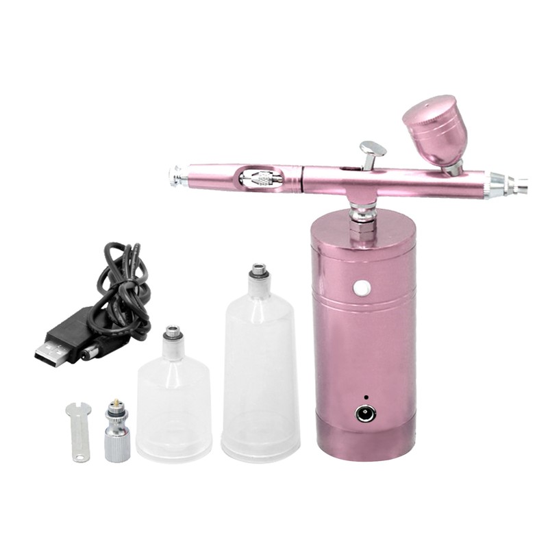 Rechargeable USB Airbrush Kit Portable Airbrush Compressor Spray Pump Handheld