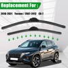 Windshield Wiper Blades compatible with 2016-2021 Hyundai Tucson/2007-2012 Mazda CX-7,