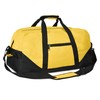 21" Large Duffle Bag with Adjustable Strap (Gold/Yellow)